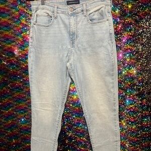 Aeropostale High Rise Light Blue Jeans